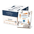 Hammermill Fore 3-Hole Punched 8.5 x 11 Multipurpose Paper, 24 lbs., 96 Bright, 500 Sheets/Ream, 10 Reams/Carton (101287case)