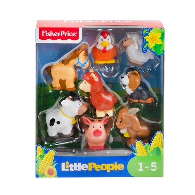 Fisher-Price Little People Farm Animal Friends, 4/Pack (GFL21)