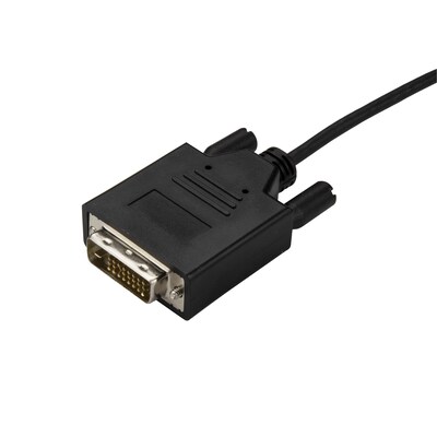 StarTech.com 3 m (10 ft.) USB-C to DVI Cable, 1920 x 1200, Black