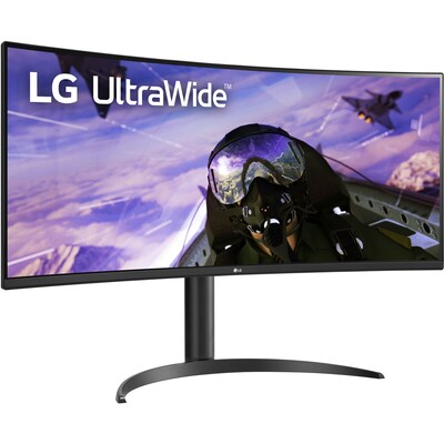 LG Ultrawide 34 Curved 165 Hz LCD Gaming Monitor, Black (34WP65CB)