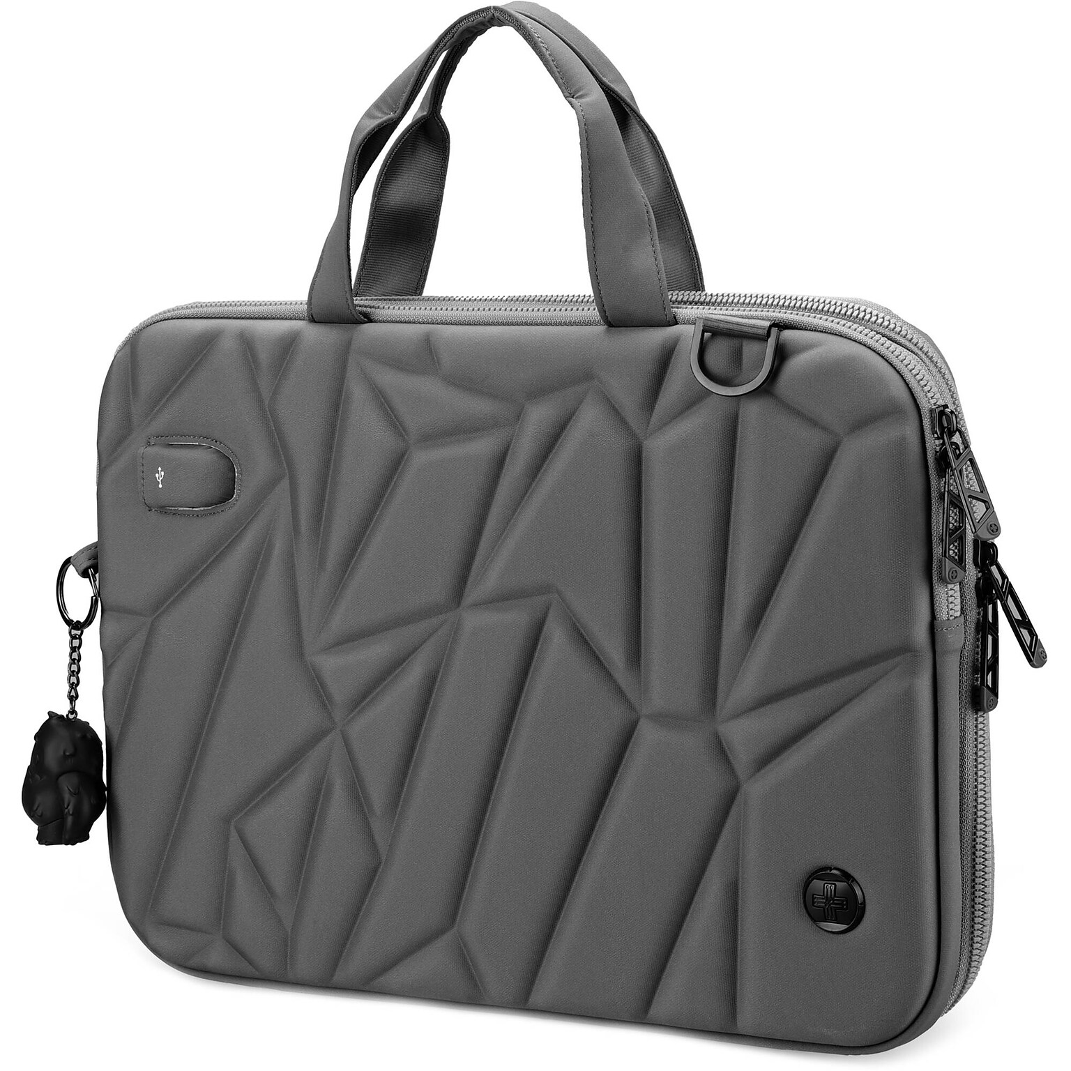 SwissDigital VACALLO 16 Polyester Laptop Sleeve, Light Gray (SD8522-04)