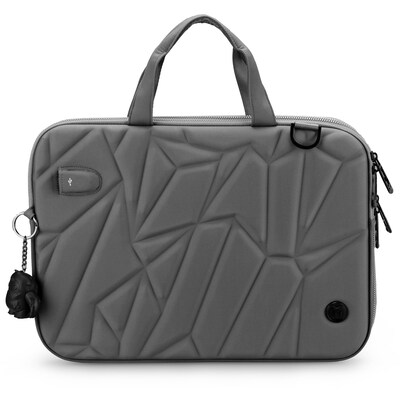 SwissDigital VACALLO 14 Polyester Laptop Sleeve, Light Gray (SD8533-04)