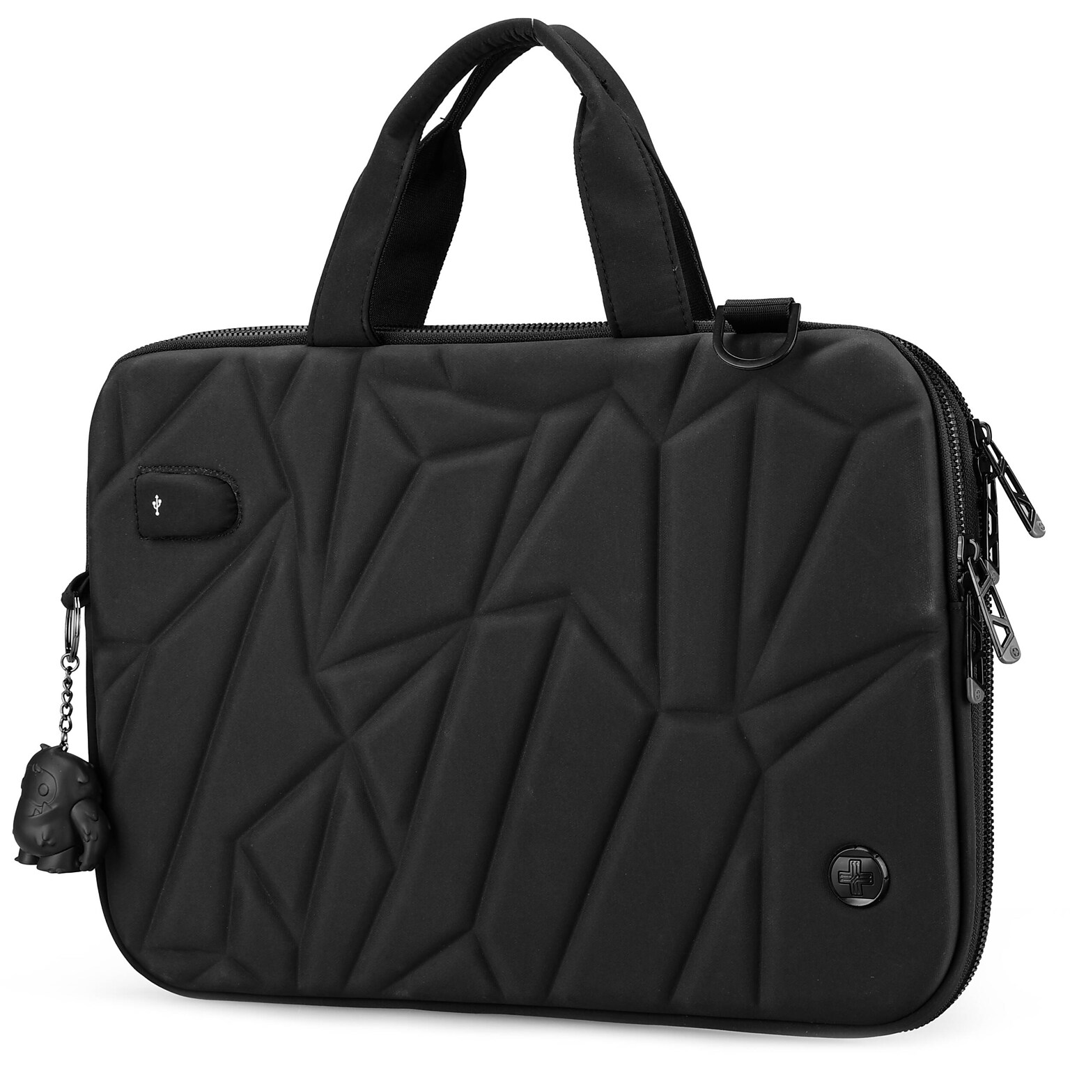 SwissDigital VACALLO 16 Polyester Laptop Sleeve, Black (SD8522-01)