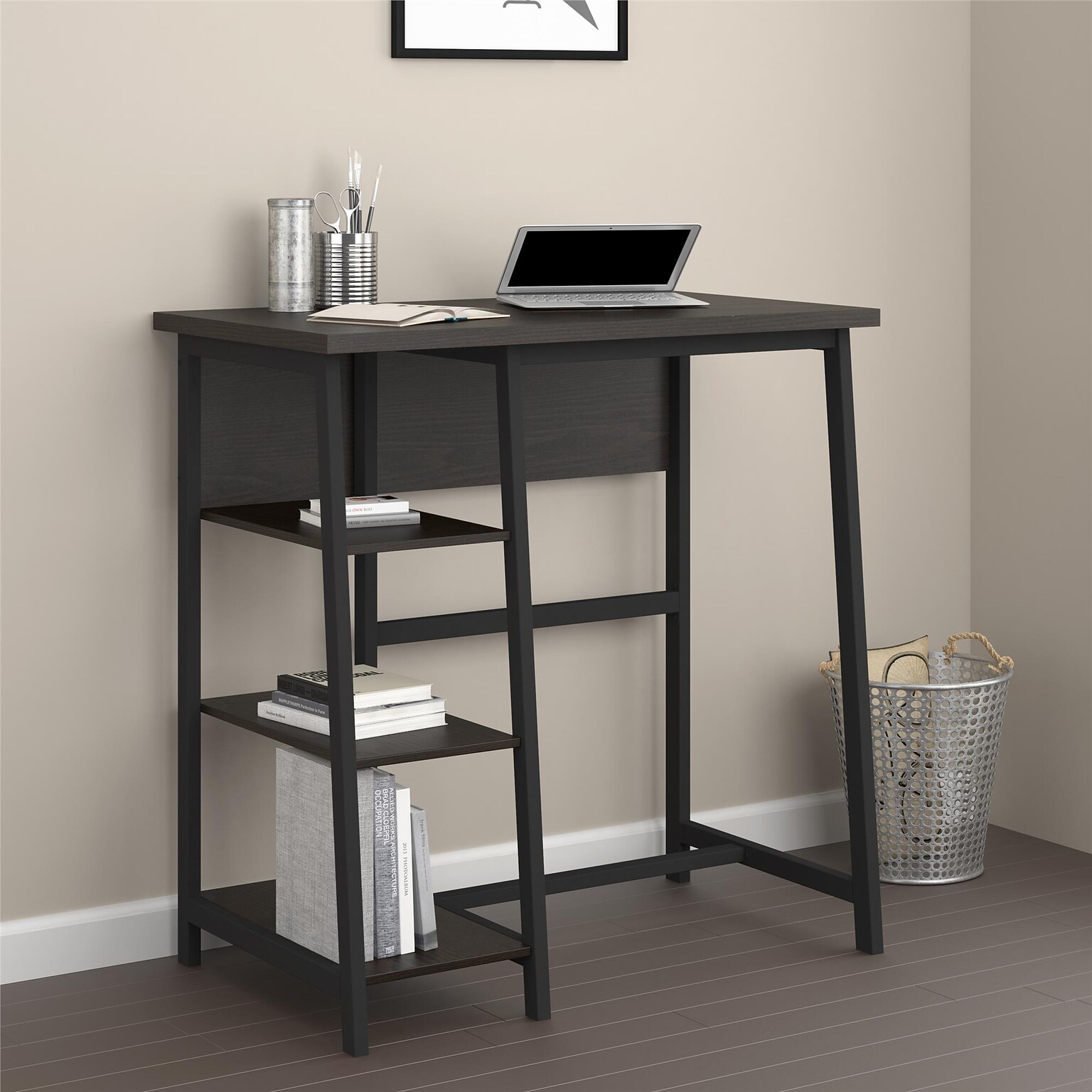 Ameriwood Home Coleton Standing Desk, Espresso (9872096COM)