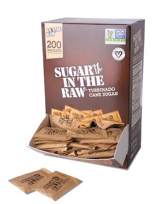 Sugar In The Raw, 200 Packets/Box (50319)