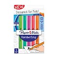 Paper Mate Handwriting Felt Pen, Medium Point, Black Ink, 5/Pack (2017526)