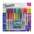 Sharpie Permanent Markers, Fine Point, Cosmic Color, Limited Edition, 24 Count (2033573)