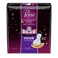 Poise Overnight Incontinence Pads, Ultimate Absorbency, Extra Coverage, 24 Count (46995X)