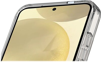 SaharaCase Hybrid-Flex Hard Shell Series Case for Samsung Galaxy S24, Shock Absorbing, Transparent Gradient (CP00530)