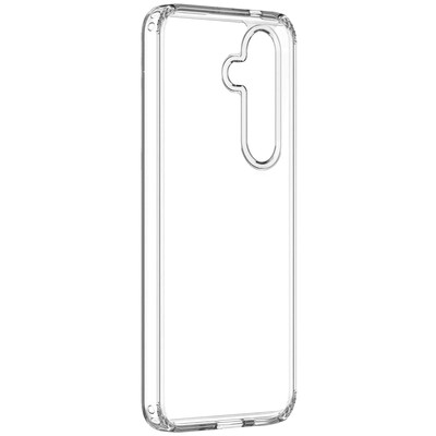 SaharaCase Hybrid-Flex Hard Shell Series Case for Samsung Galaxy S24+, Shock Absorbing, Clear (CP00536)