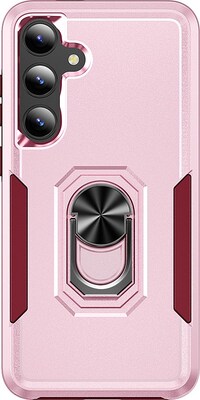 SaharaCase ArmorPro Kickstand Rugged Case for Samsung Galaxy S24+, Shock Absorbing, Wild Pink (CP00540)