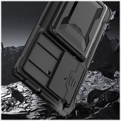 SaharaCase ArmorElite Wallet for Samsung Galaxy S24 Ultra, Shock Absorbing, Scorpion Black (CP00550)