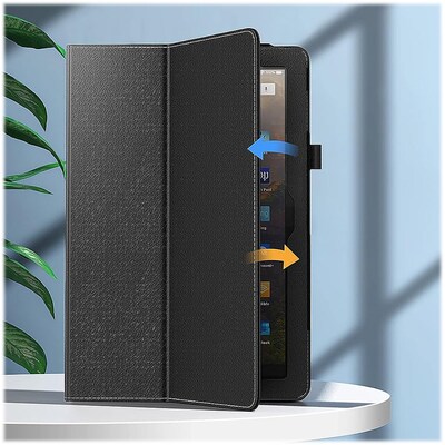 SaharaCase EliteFold Folio Case for Samsung Galaxy Tab A9+, Scorpion Black (TB00353)