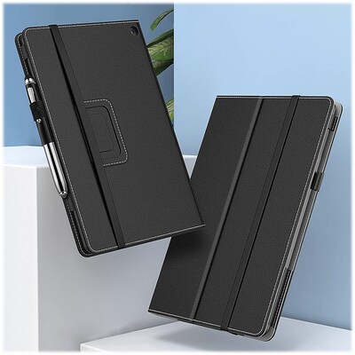 SaharaCase EliteFold Folio Case for Samsung Galaxy Tab A9+, Scorpion Black (TB00353)