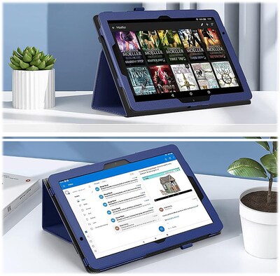 SaharaCase EliteFold Folio Case for Samsung Galaxy Tab A9+, Navy Blue (TB00354)