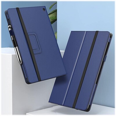 SaharaCase EliteFold Folio Case for Samsung Galaxy Tab A9+, Navy Blue (TB00354)