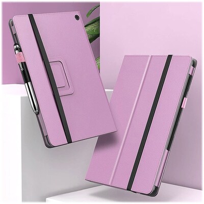 SaharaCase EliteFold Folio Case for Samsung Galaxy Tab A9+, Pastel Pink (TB00355)