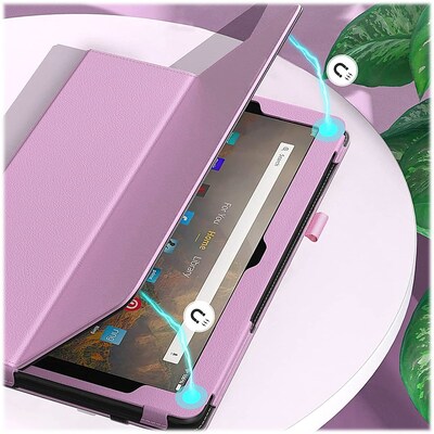 SaharaCase EliteFold Folio Case for Samsung Galaxy Tab A9+, Pastel Pink (TB00355)