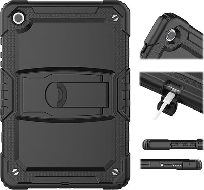 SaharaCase DEFENSE Series Case for Samsung Galaxy Tab A9+, Black (TB00357)