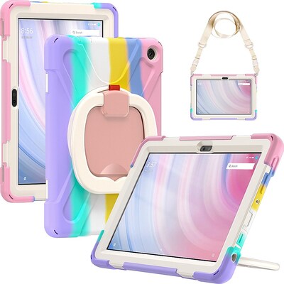 SaharaCase SpLaSh Series Heavy Duty Case for Amazon Fire HD 10 (2023), Multi-Color (TB00370)