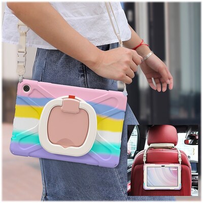 SaharaCase SpLaSh Series Heavy Duty Case for Amazon Fire HD 10 (2023), Multi-Color (TB00370)