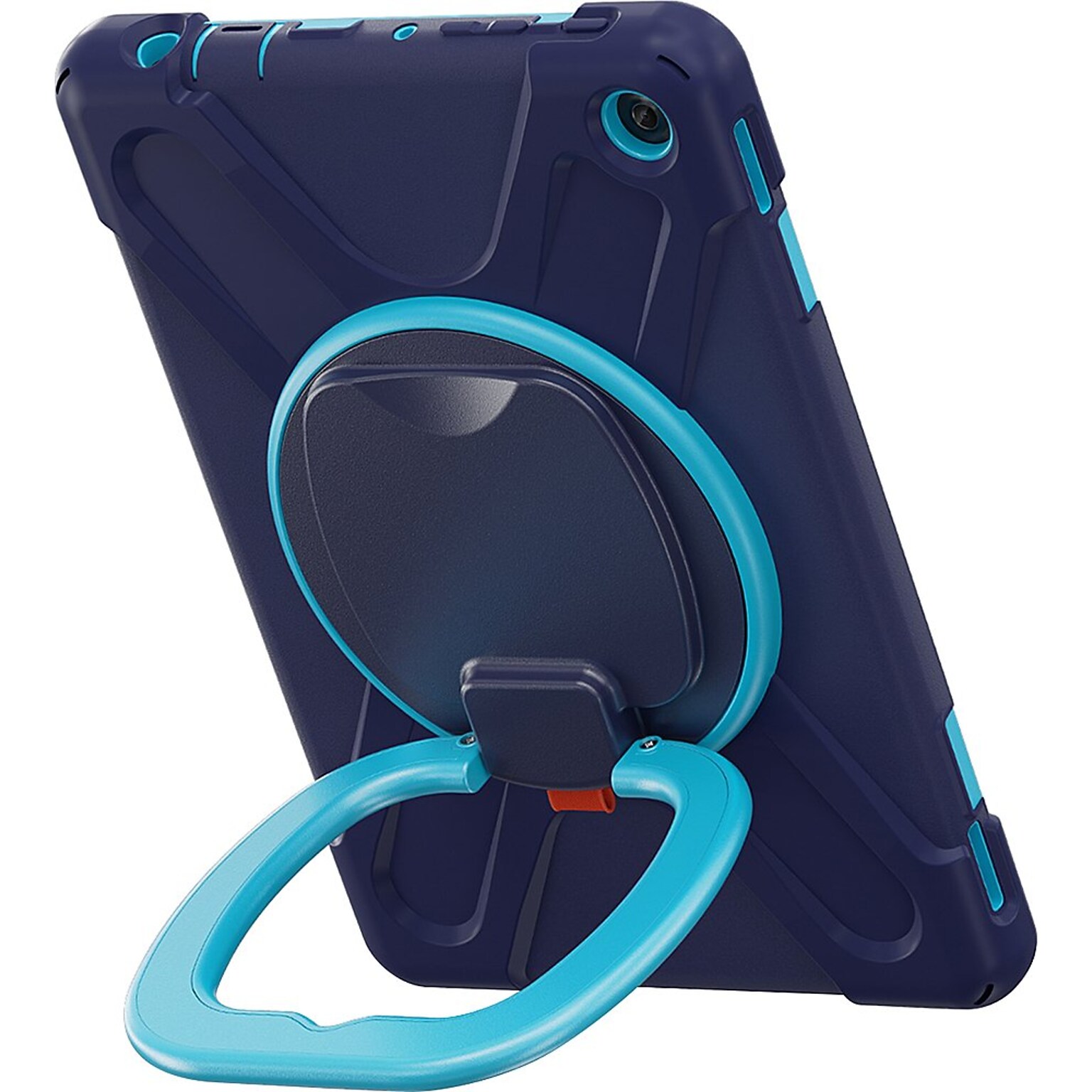 SaharaCase SpLaSh Series Heavy Duty TPU 10.9 Case for Amazon Fire HD 10, Blue (TB00371)