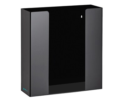 AdirMed Wall-Mount Black Acrylic Glove Dispenser (902-02-BLK)