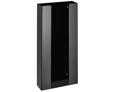 AdirMed Wall-Mount Black Acrylic Glove Dispenser (902-04-BLK)