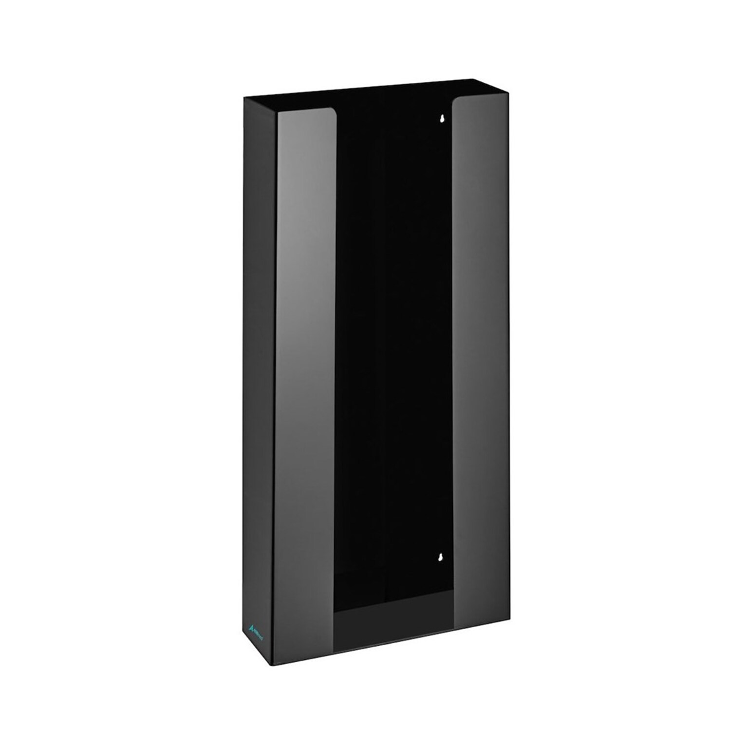AdirMed Wall-Mount Black Acrylic Glove Dispenser (902-04-BLK)