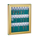 AdirOffice 24 Key Key-Lock Cabinet, Gold (631-0809)