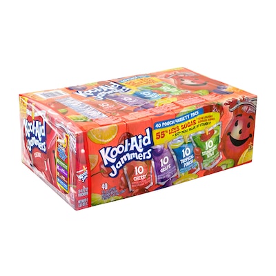 Kool-Aid Jammers Juice Pouches Variety Pack (6 fl. oz., 40 pk