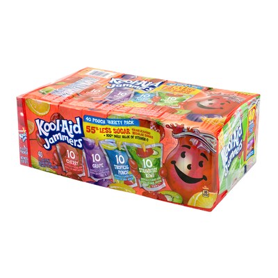 Kool-Aid Jammers Variety Juice Pack, 6 oz., 40/Pack (220-00775)