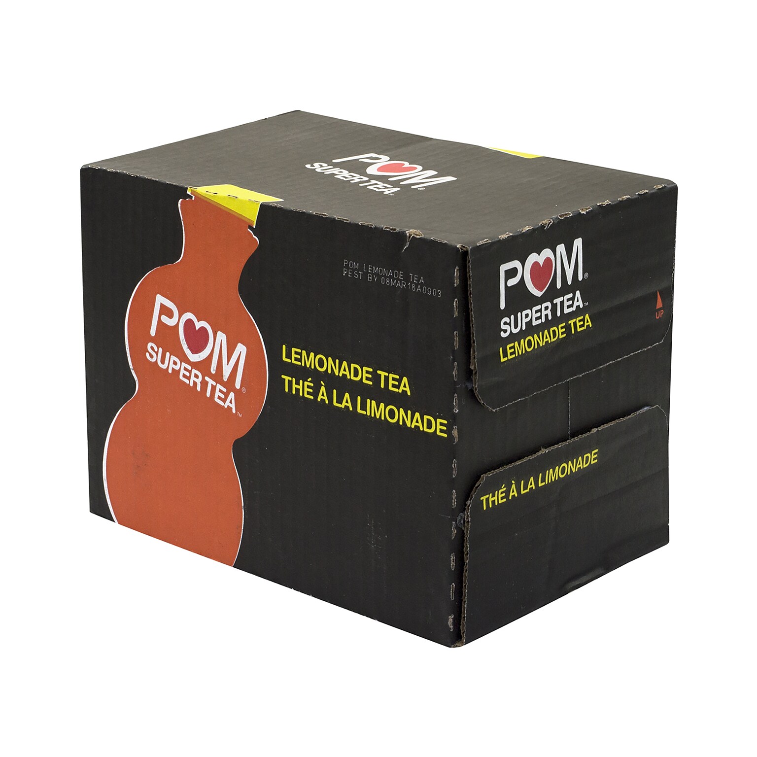 POM Pomegranate Lemonade Tea, 12 oz., 6 /Pack (307-00051)