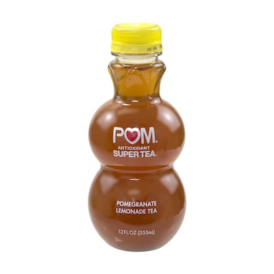 POM Antioxidant Super Tea Pomegranate Lemonade Tea, 12 oz, 6 Count (307-00051)