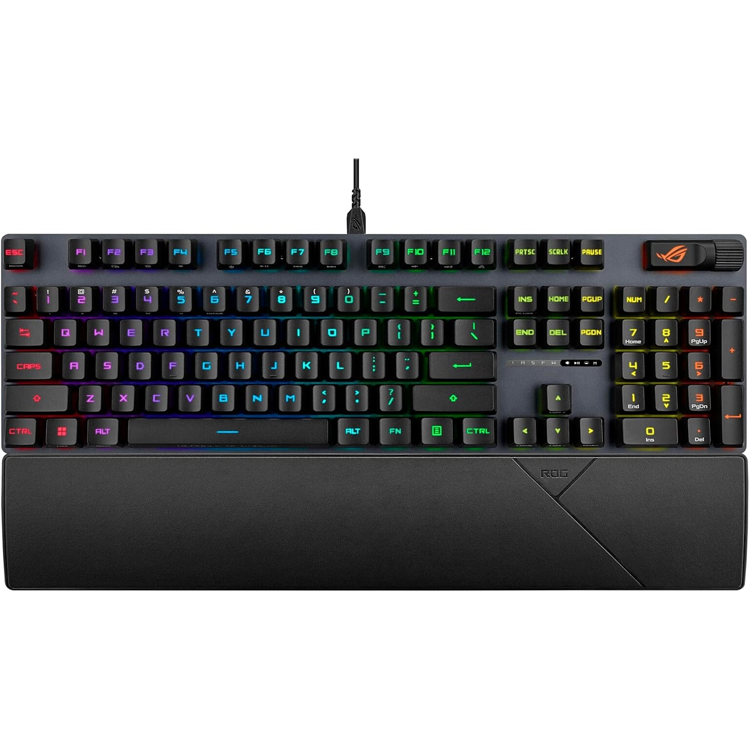 Asus ROG Strix Scope II RX Ergonomic Gaming Keyboard, Black (XA12 ROG STRIX SCOPE II R)