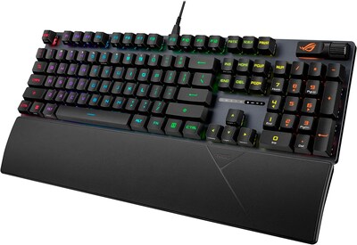 Asus ROG Strix Scope II RX Ergonomic Gaming Keyboard, Black (XA12 ROG STRIX SCOPE II R)