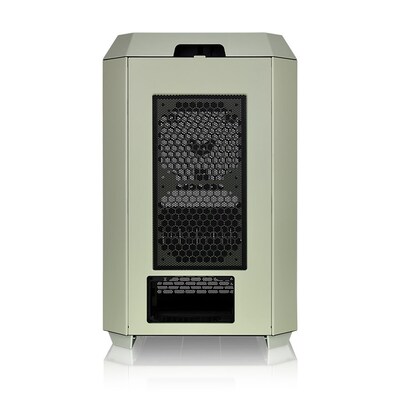 Thermaltake The Tower 300 m-ATX Micro Tower Gaming Computer Case, Matcha Green (CA-1Y4-00SEWN-00)