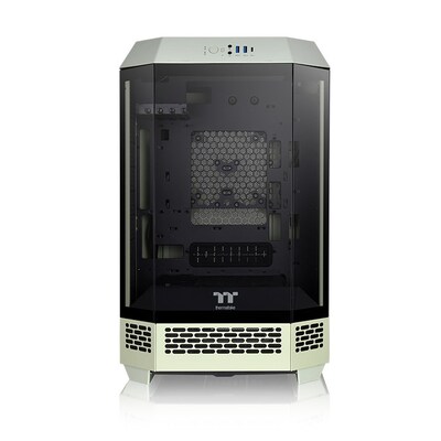 Thermaltake The Tower 300 m-ATX Micro Tower Chassis, Matcha Green (CA-1Y4-00SEWN-00)