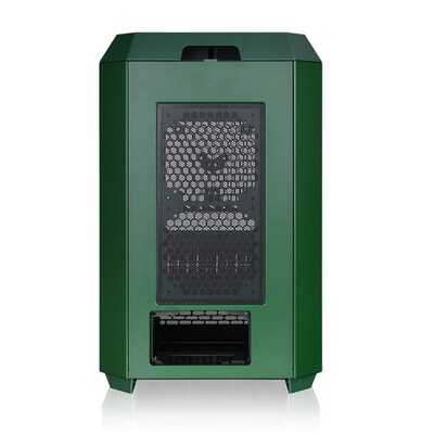 Thermaltake The Tower 300 m-ATX Micro Tower Gaming Computer Case, Racing Green (CA-1Y4-00SCWN-00)