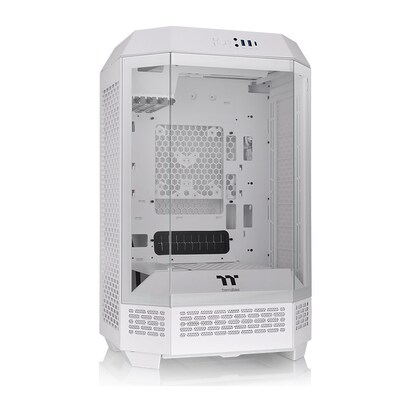 Thermaltake The Tower 300 m-ATX Micro Tower Chassis, Snow (CA-1Y4-00S6WN-00)