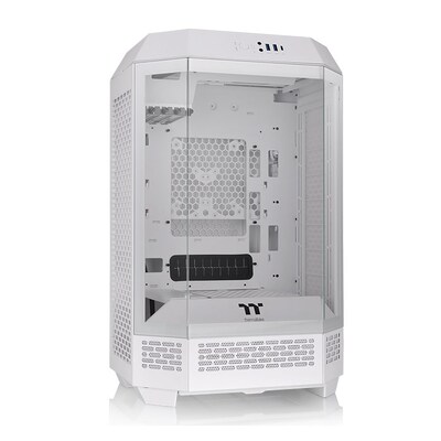 Thermaltake The Tower 300 m-ATX Micro Tower Gaming Computer Case, Snow (CA-1Y4-00S6WN-00)