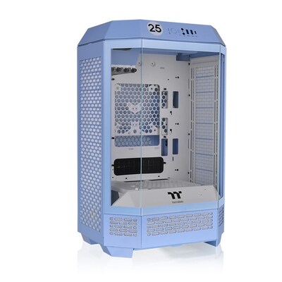 Thermaltake The Tower 300 m-ATX Micro Tower Chassis, Hydrangea Blue (CA-1Y4-00SFWN-00)