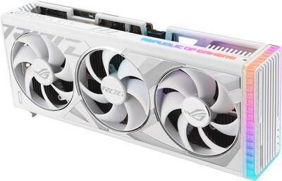Asus ROG Strix GeForce RTX 4080 SUPER PCI Express 4.0 16GB GDDR6X Gaming Graphics Card, White (ROG-STRIX-RTX4080S-O16G-WHITE)