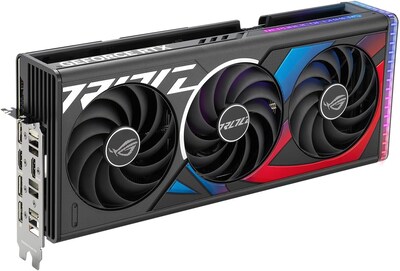 Asus ROG Strix GeForce RTX 4070 Ti SUPER Nvidia PCI Express 4.0 16GB GDDR6X Gaming Graphics Card, Bl
