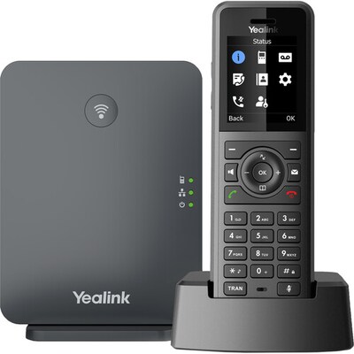 Yealink W77P Professional DECT Phone System, Black