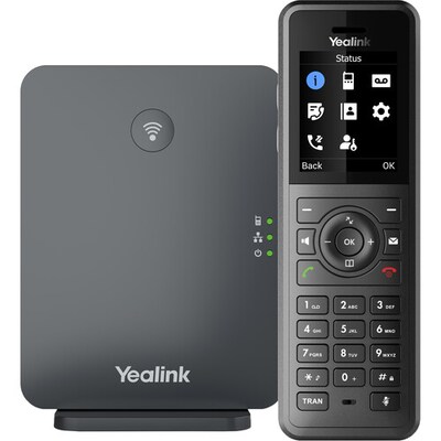 Yealink W77P Professional DECT Phone System, Black