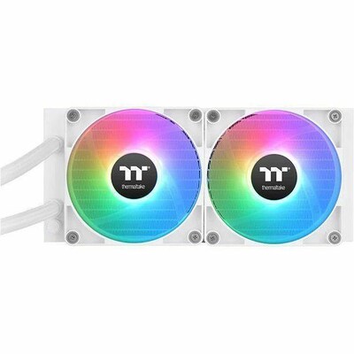 Thermaltake TH240 V2 Ultra ARGB Sync 120mm Cooling Fan/Radiator/Water Block/Pump with RGB Lighting (