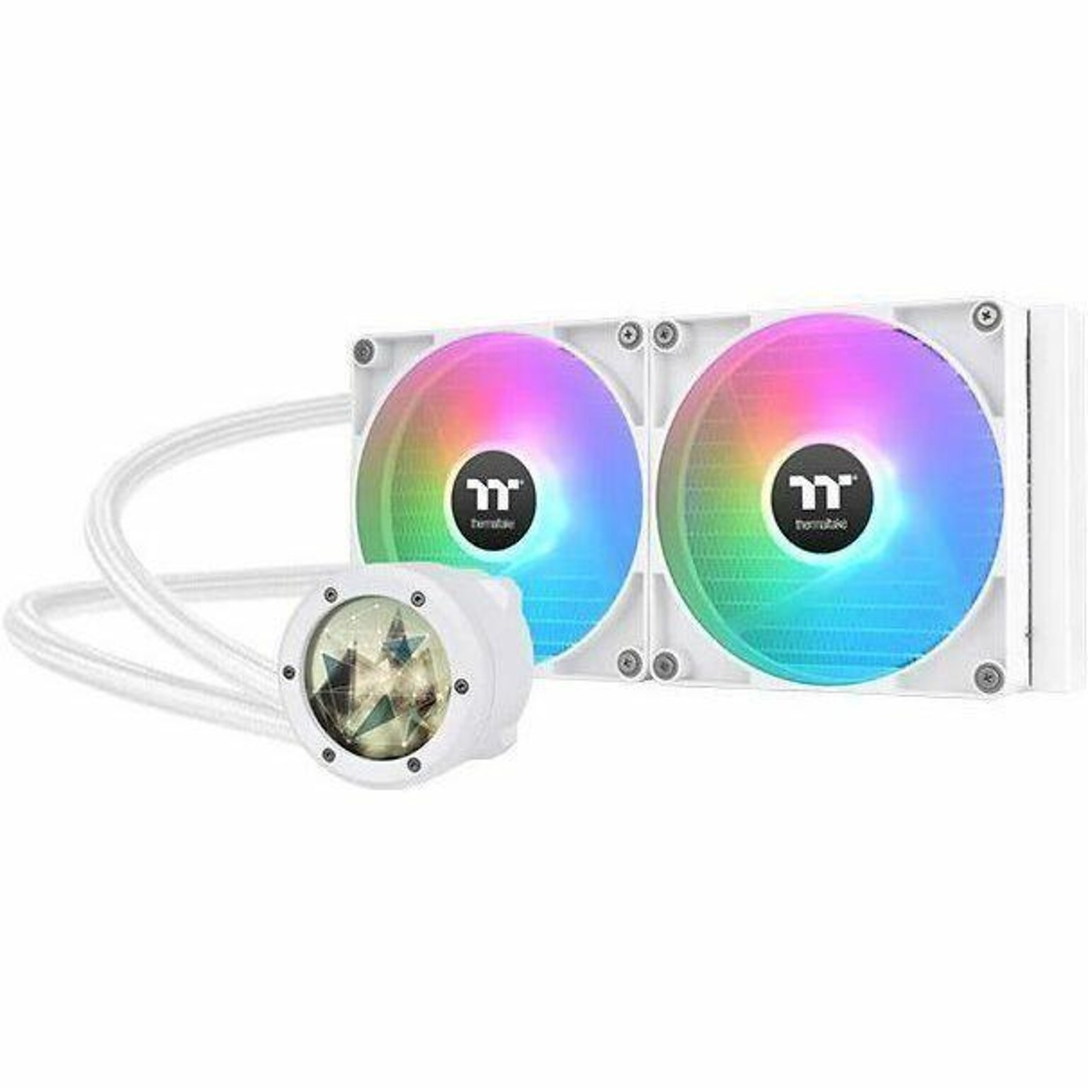 Thermaltake TH280 V2 Ultra ARGB Sync 140mm Cooling Fan/Radiator/Water Block/Pump with RGB Lighting (CLW406PL14SWA)