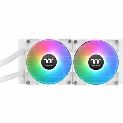 Thermaltake TH240 V2 ARGB Sync 120mm Cooling Fan/Radiator/Water Block/Pump with RGB Lighting (CLW364PL12SWA)