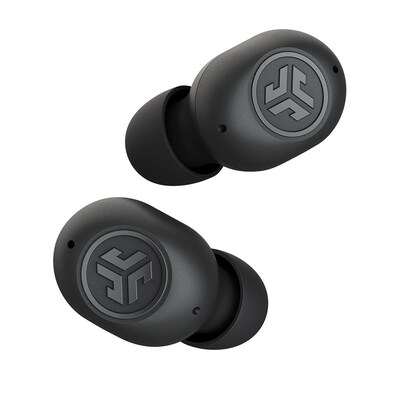 JLab JBuds Mini True Wireless Noise Canceling Earbuds Headphones, Bluetooth, Black (EBJBMINIRBLK124)